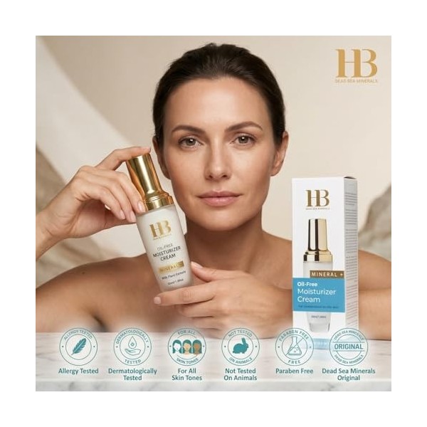 H&B Dead Sea Crème Hydratante non Grasse