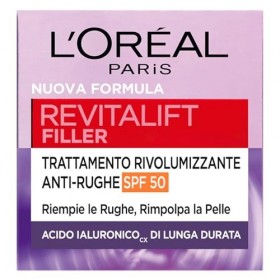 LOreal Revitalift Filler SPF50 con Acido Ialuronico 50ml