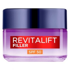 LOreal Revitalift Filler SPF50 con Acido Ialuronico 50ml