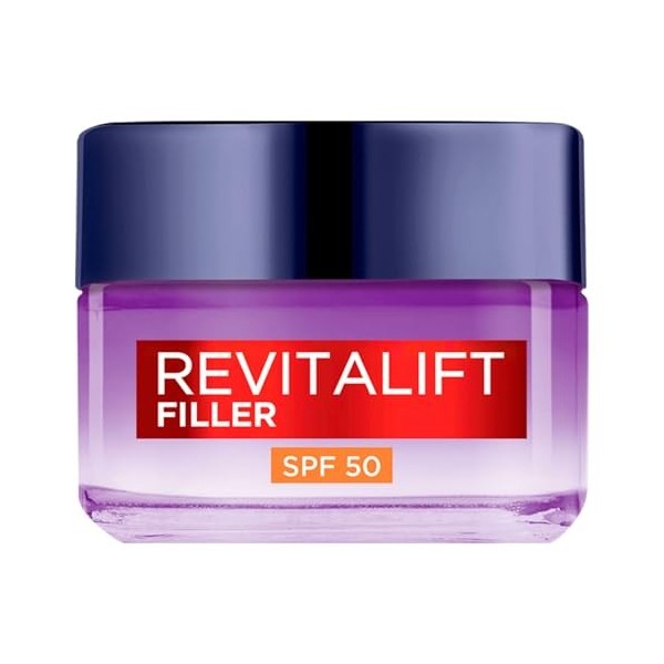LOreal Revitalift Filler SPF50 con Acido Ialuronico 50ml