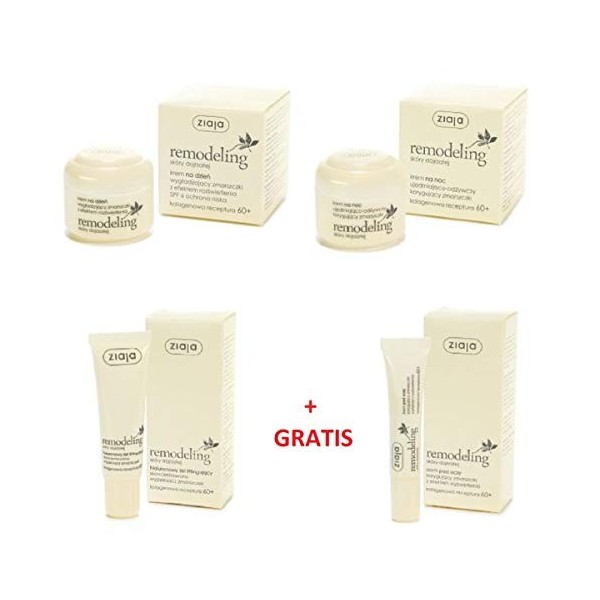 Ziaja Safran 60+ Kit soin du visage + produit anti-bactérien
