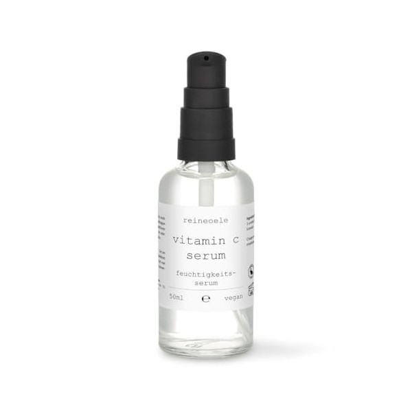 Sérum doux à la vitamine C pour le visage pour une peau radieuse, uniforme et revitalisée, soin du visage très bien toléré pa