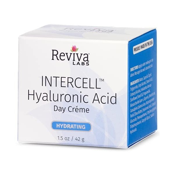Reviva Labs Intercell Day Cream With Hyaluronic Acid - 1.5 Oz