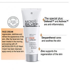 LR MICROSILVER PLUS crème pour le visage 50 ml