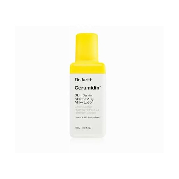 Dr.Jart+ Ceramidin Lotion Hydratante Lactée Barrière Cutanée pour Peau Sèche aux Céramides et Panthénol | Soin de la peau cor
