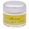 Crème Hydratante Argentée 50ml, Soin Visage Jour et Nuit Peaux Sensibles et Sèches, Naturelle, Sans Parfum, Huile de Jojoba, 
