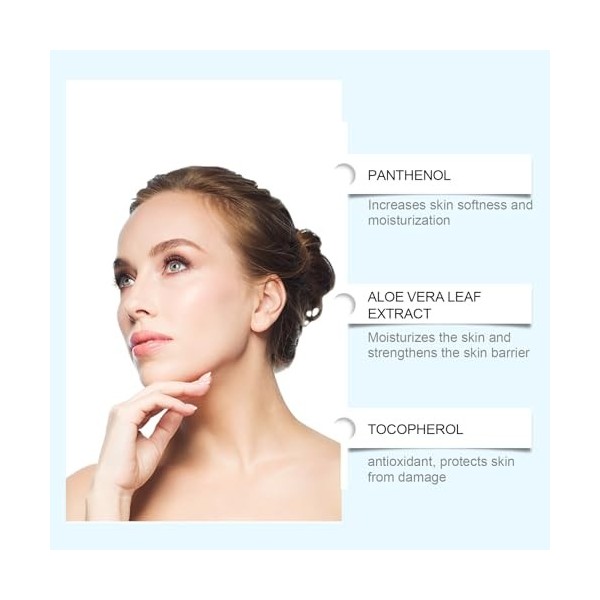 Soin Réparateur Hydratant - Nourrit en Profondeur, Revitalise la Peau et Raffermit le Teint 4pcs Crème Jour et Nuit