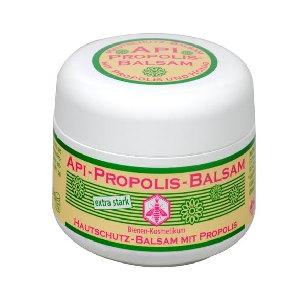 usy Lot de 3 baumes de protection pour la peau Api-Propolis 3 pots de 50 ml + bloc usy