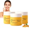 Crème Corps au Curcuma et Vitamine C pour Visage & Corps,Lotion Éclaircissante pour Teint Irrégulier, Crème Hydratante au Cur...