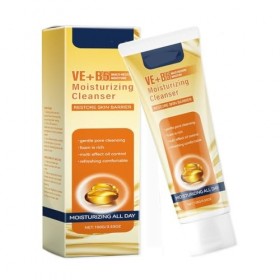 Nettoyant Visage Nourrissant À la Vitamine B5 - Élimine Les Impuretés et Lexcès de Sébum, Nettoie en Douceur, Hydrate, Ne De ...