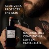 Murdock London Crème hydratante naturelle pour barbe à laloe vera - Lotion hydratante à la barbe à lhuile naturelle pour po C...