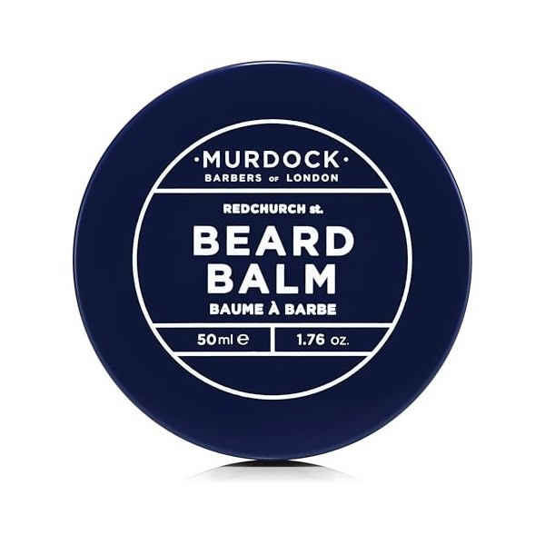 Murdock London Crème hydratante naturelle pour barbe à laloe vera - Lotion hydratante à la barbe à lhuile naturelle pour po C...