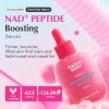 EQQUALBERRY NAD+ Peptide Boosting Serum 30ml – Sérum Visage Éclat et Fermeté avec Peptides, Hydratation Intense et Texture Li