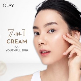 Olay Total Effects Crème de jour 7 en 1 normale SPF 15 jusquà 2 fois de puissance pour le renouvellement de la peau , 50 g