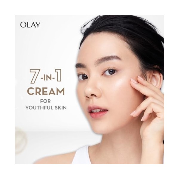 Olay Total Effects Crème de jour 7 en 1 normale SPF 15 jusquà 2 fois de puissance pour le renouvellement de la peau , 50 g