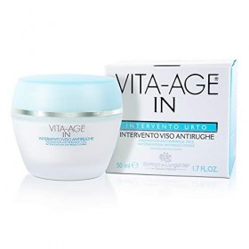 Bottega di Lungavita INTERVENTION VISAGE ANTIRIDES VITA-AGE IN - Crème douce 24h avec une texture extraordinaire riche en ing