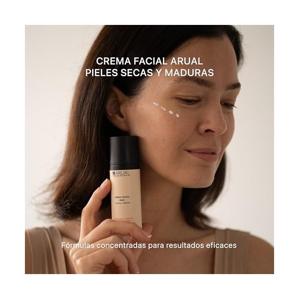 Crème visage anti-âge - Arual - Complexe dacide hyaluronique 4% + 0,2% dallantoïne
