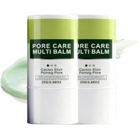 Baume multi-actions apaisant pour les pores, fraîcheur instantanée et resserrement des pores, réduit les poches et les pores ...