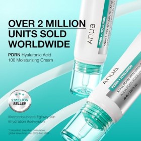 Anua PDRN Crème Hydratante Visage – Crème Hydratante à l’Acide Hyaluronique, Éclat & Hydratation, Peau Sèche & Sensible, Skin