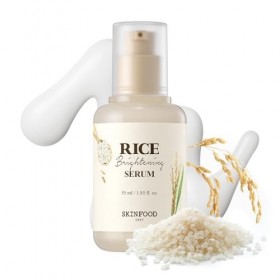 SKIN FOOD since 1957 Skinfood Day Sérum de riz, soin du visage coréen pour une peau éclatante, lait deau de riz fermenté nat