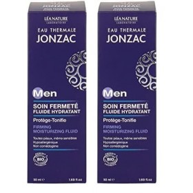 Eau Thermale Jonzac | Soin Fermeté Homme Fluide Hydratant - Men | Protège – Tonifie – Hydrate | Redensifie l’épiderme | Enric...
