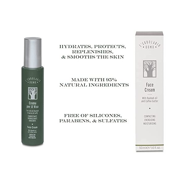 LErbolario Face Cream For Men 1.6 oz Cream