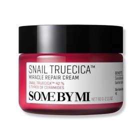 SOME BY MI Crème réparatrice miracle Truecica descargot - 2,02 oz, 60 ml - Fabriquée à partir de mucine descargot pour les 