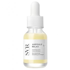 SVR – Ampoule Relax Yeux – Sérum Nuit Régénérant Anti-Fatigue – Lisse rides, atténue cernes et poches – Pour peaux sensibles 