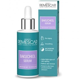 Remescar Sérum Visage Bakuchiol 30ml – Sérum Anti-Âge avec Bakuchiol pour Peaux Sensibles – Réduit Rides et Ridules, Raffermi
