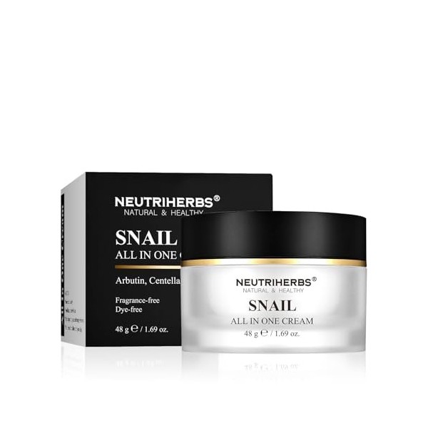 Neutriherbs Crème Nuit Intense Hydratante-48G | Crème Nuit Régénérante pour Peaux Sèches et Sensibles | Apaisant+Réparation I...