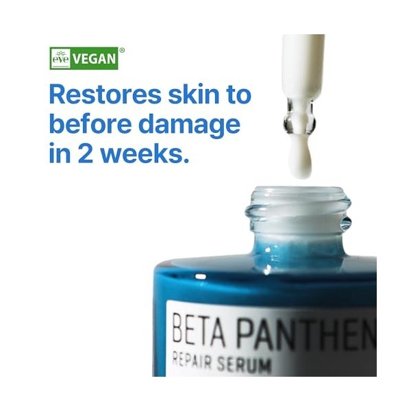 SOME BY MI Sérum réparateur bêta-panthénol - 1,01 oz, 30 ml – Reconstruction de la barrière cutanée avec bêta-sitostérol et p