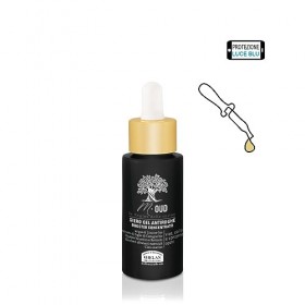 Helan, M Oud - Sérum Visage Cou Contour des Yeux Gel Frais Apaisant, Contour des Yeux, Cernes et Poches, Produit de Soin Anti