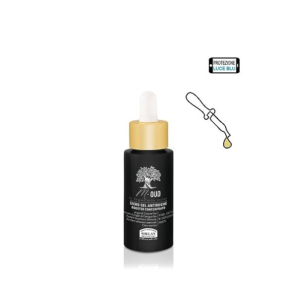 Helan, M Oud - Sérum Visage Cou Contour des Yeux Gel Frais Apaisant, Contour des Yeux, Cernes et Poches, Produit de Soin Anti