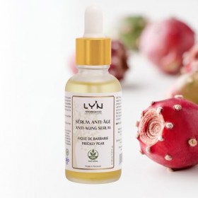 Sérum Visage Nourissant Anti-age 100% Naturel- Huile de Figue de Barbarie & Huile dArgan -30 ml-Non gras-Nourrit, Répare, Pr