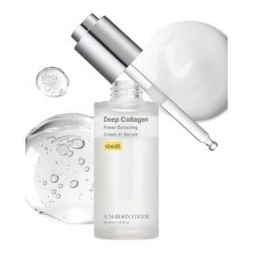 SUNG BOON Deep Collagen Power Boosting Crème en Sérum, 30 ml, Made in Korea