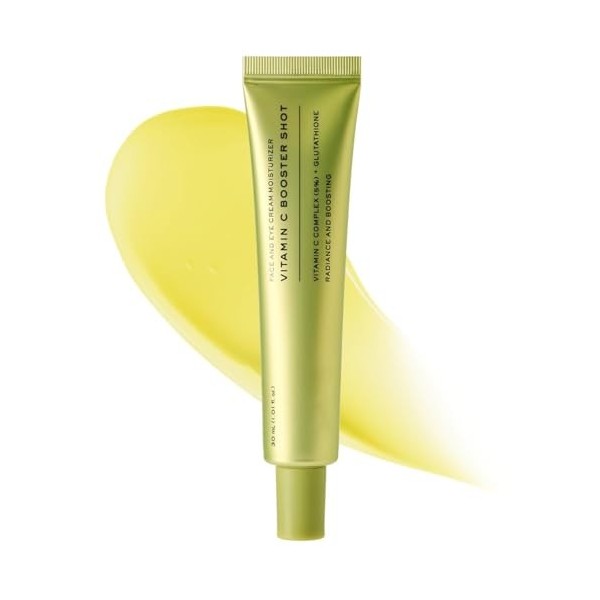 Crème Réparatrice Barrière Antioxydante, 30 ml, à la Vitamine C et au Glutathion - Renforce la peau, unifie le teint, atténue...