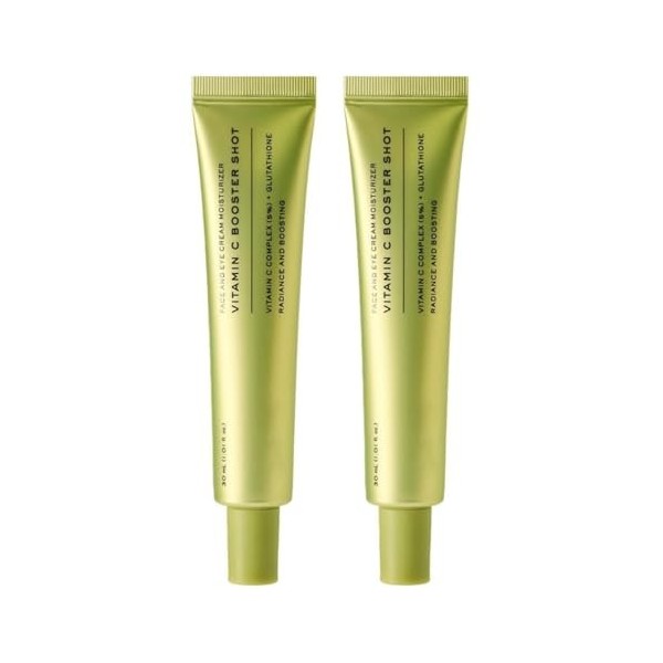 Crème Réparatrice Barrière Antioxydante, 30 ml, à la Vitamine C et au Glutathion - Renforce la peau, unifie le teint, atténue...