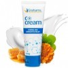 Grahams Natural C+ Cream - Pour Peaux Sèches, Démangeantes, Rouges et à Tendance Eczémateuse - Au Miel de Manuka et au Calend