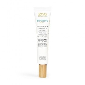 Zao Contour des Yeux Excellence Pro-Age, Acide Hyaluronique et Protéine de Lupin Bio, Crème Anti-Âge, Hydratant et Raffermiss