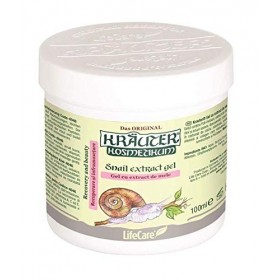 Gel bave descargot pour récupération et embellissement de la peau bio