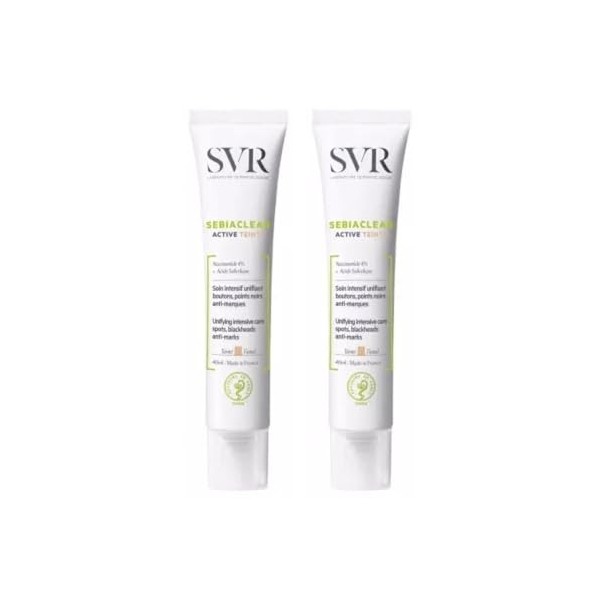 Sebiaclear Active Teintée – Soin Correcteur Teinté Anti-Imperfections et Anti-Marques – Niacinamide & Acide Salicylique – Pea