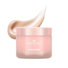 GinZing Glow-Boosting Gel Moisturizer | Pour un éclat bronze ou nacré | Contient de l’acide hyaluronique et de la caféine pro...