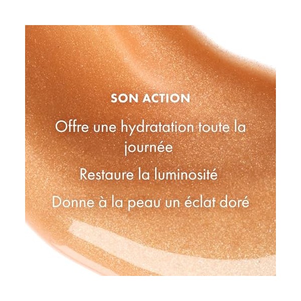 GinZing Glow-Boosting Gel Moisturizer | Pour un éclat bronze ou nacré | Contient de l’acide hyaluronique et de la caféine pro...