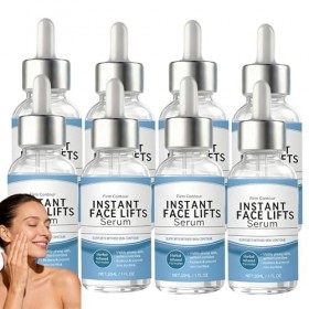 Sérum liftant instantané pour le visage, sérum raffermissant pour le visage, sérums hydratants à lacide hyaluronique, soin a ...