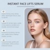 Sérum liftant instantané pour le visage, sérum raffermissant pour le visage, sérums hydratants à lacide hyaluronique, soin a ...