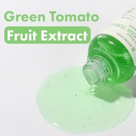 TOSOWOONG Ampoule à pores de tomate verte avec hamamélis à la tomate verte et acide hyaluronique pour hydratant pour le visag