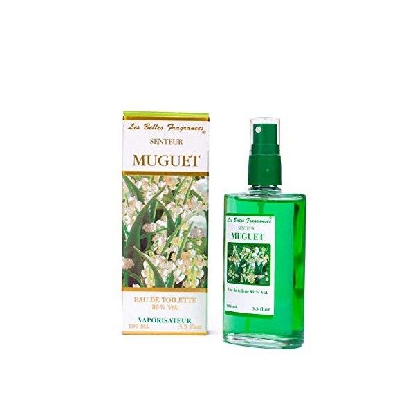Muguet - Eau de Toilette pour femme - Florale - Artisan Parfumeur en Côte dAzur 100ml Lot de 1 