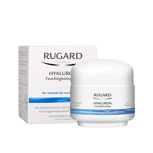 RUGARD Hyaluron Feuchtigkeitspflege für reife und trockene Haut, 100 ml Crème