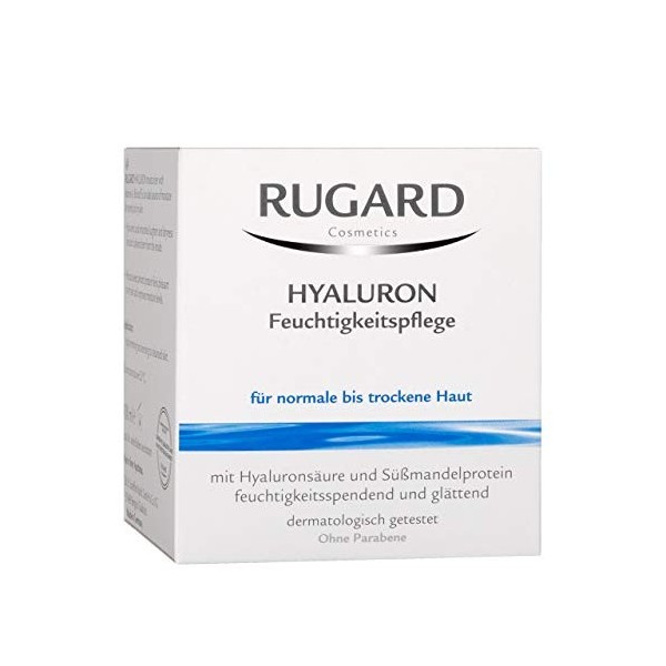 RUGARD Hyaluron Feuchtigkeitspflege für reife und trockene Haut, 100 ml Crème