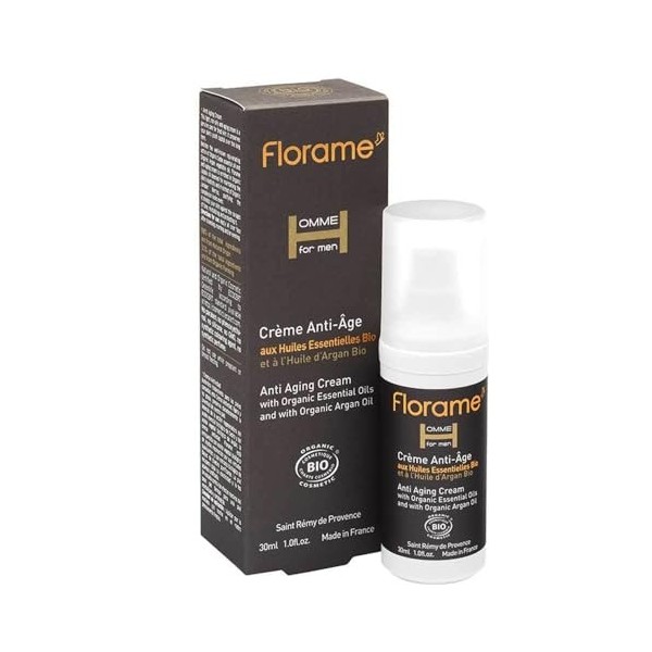 FLORAME CREMA ANTIEDAD hombre 30ml. – produit spécialisé pour un usage quotidien, s’intègre facilement dans une routine de to